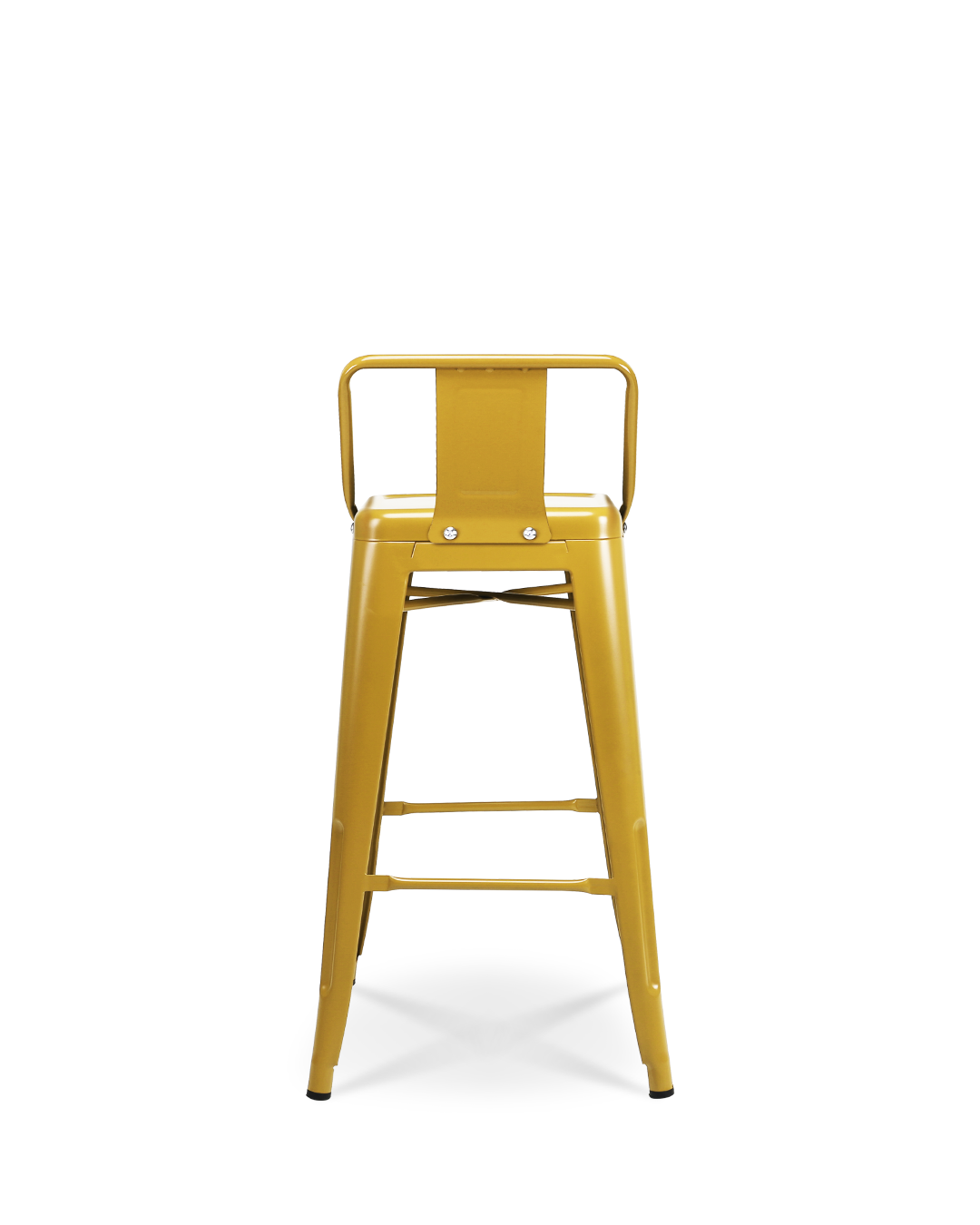 Lix Metal Counter Chair Yellow