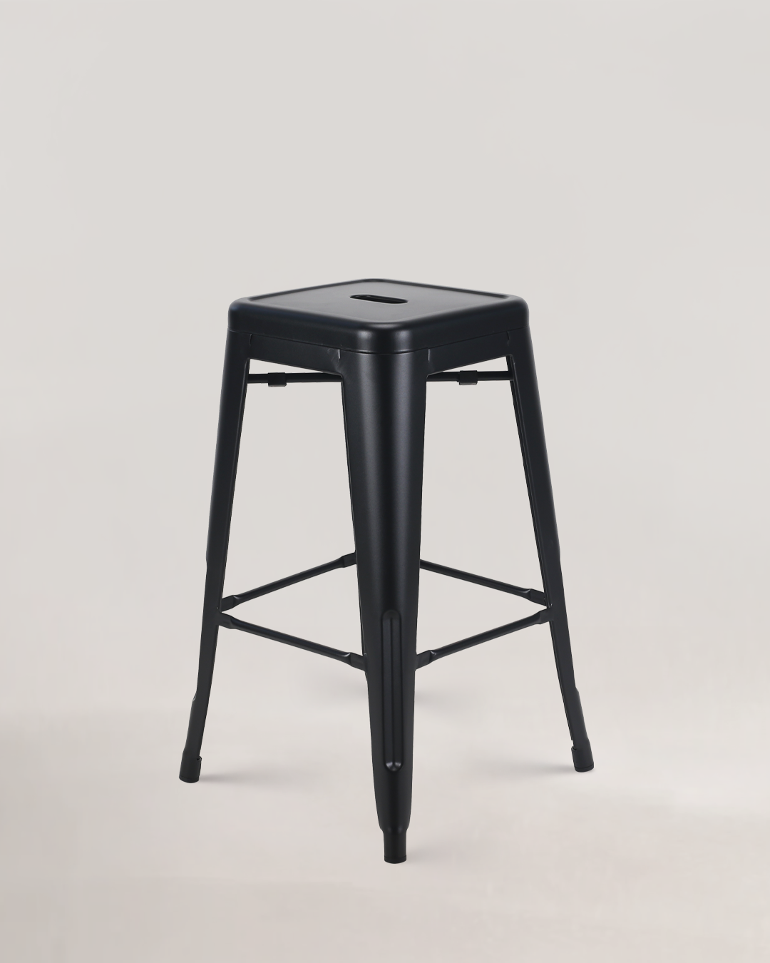 Lix Metal Counter Stool Black