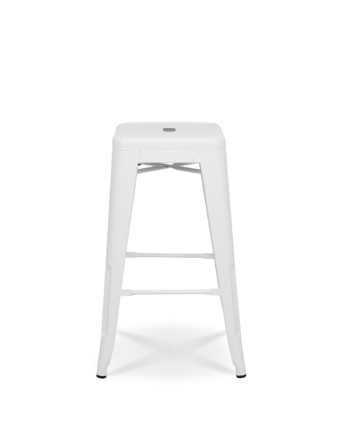 Lix Metal Counter Stool White