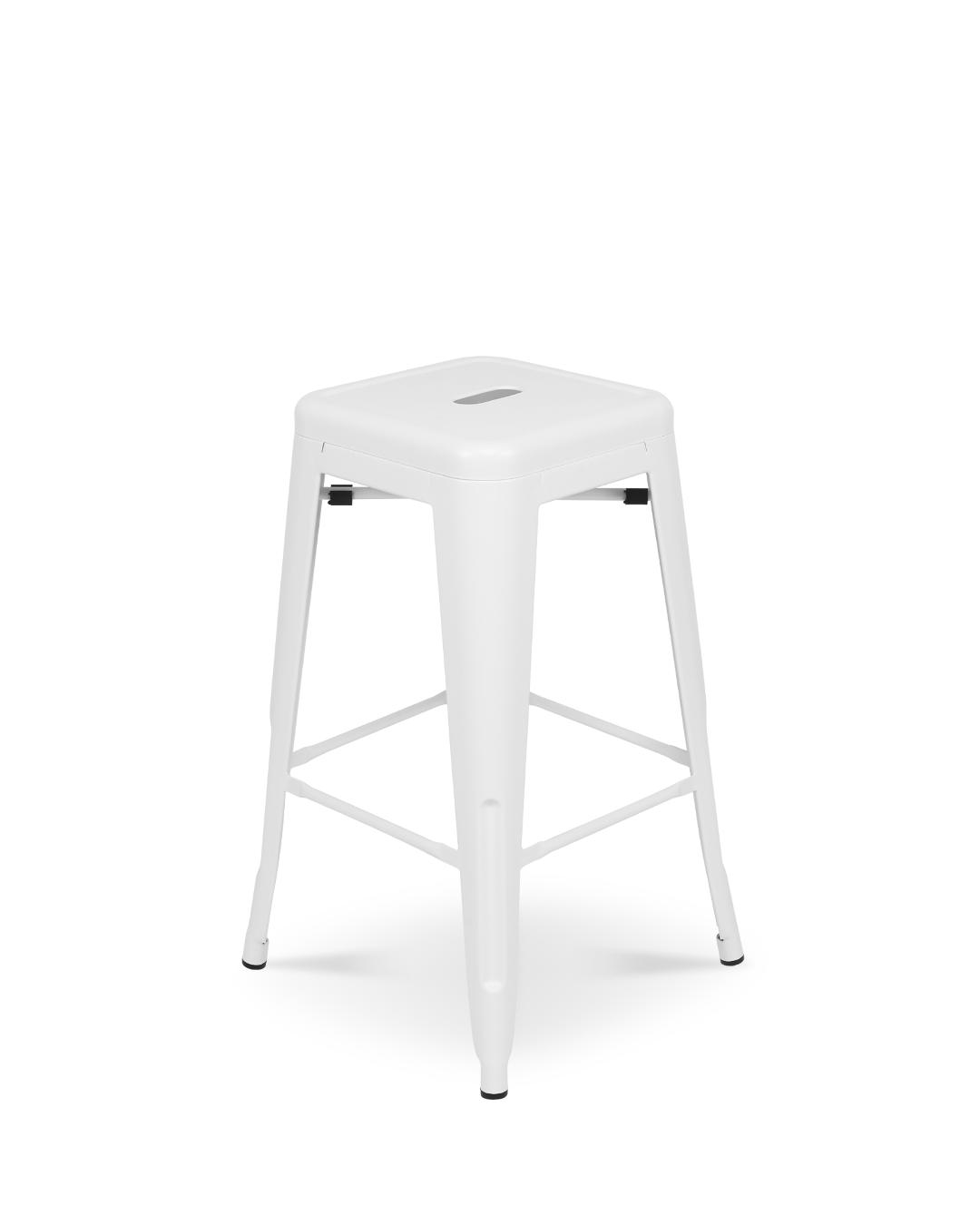 Lix Metal Counter Stool White