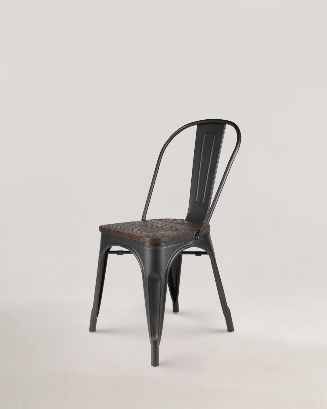 Lix Wood Chair Black