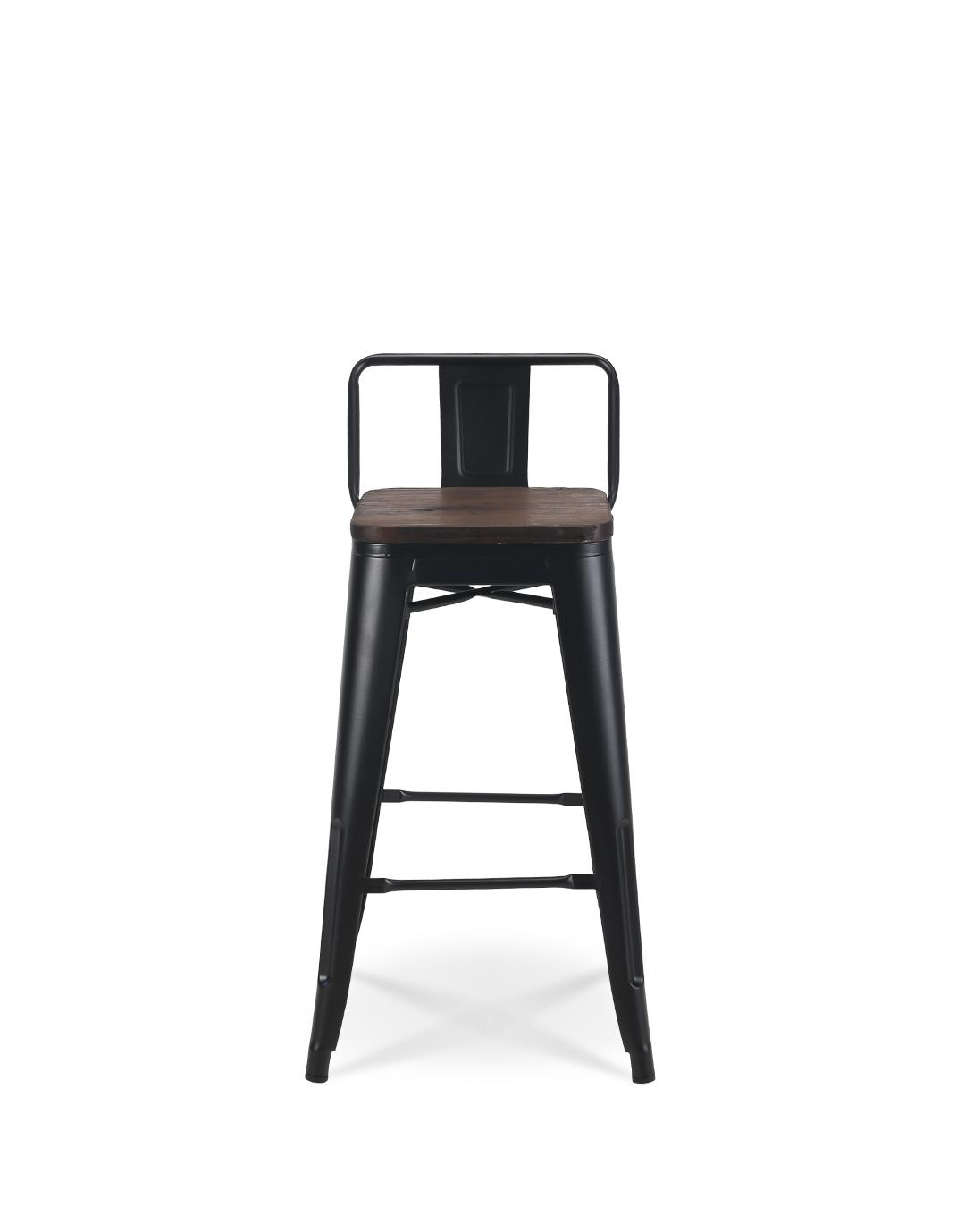 Lix Wood Counter Chair Black