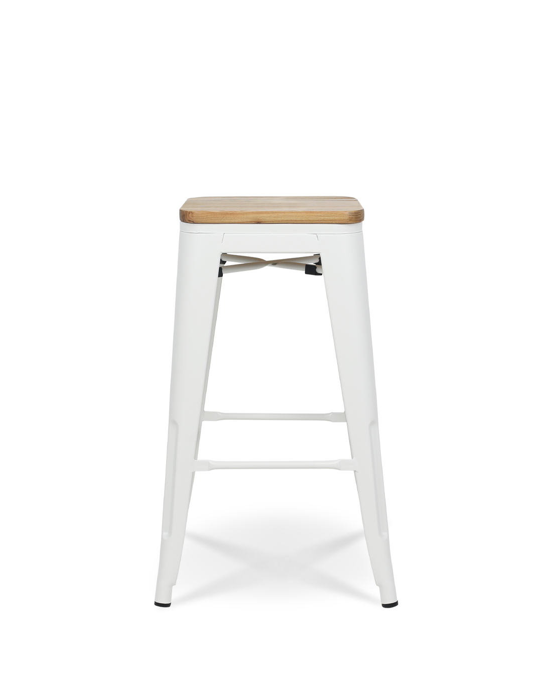 Lix Wood Counter Stool White