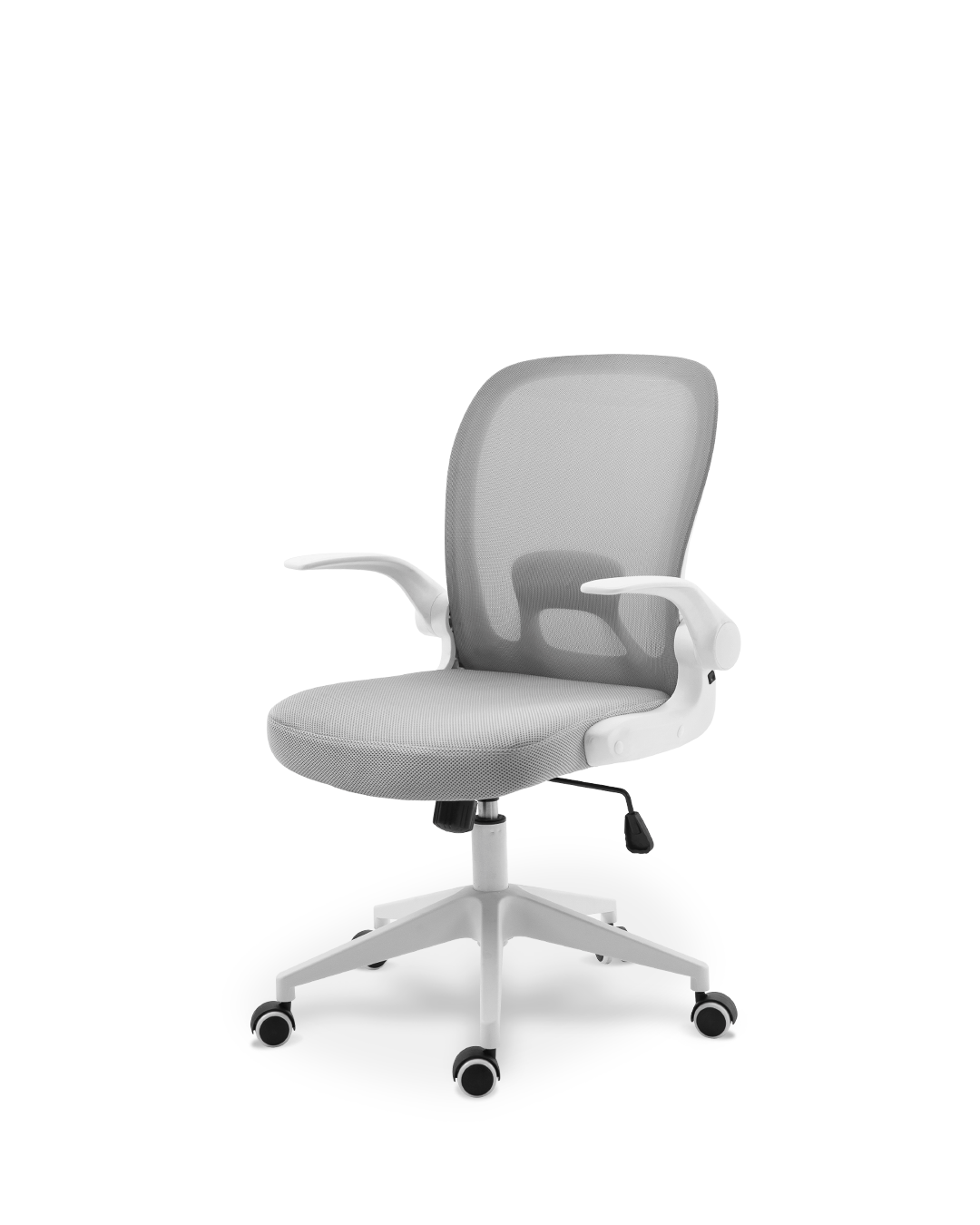 Minerva Office Chair White Grey