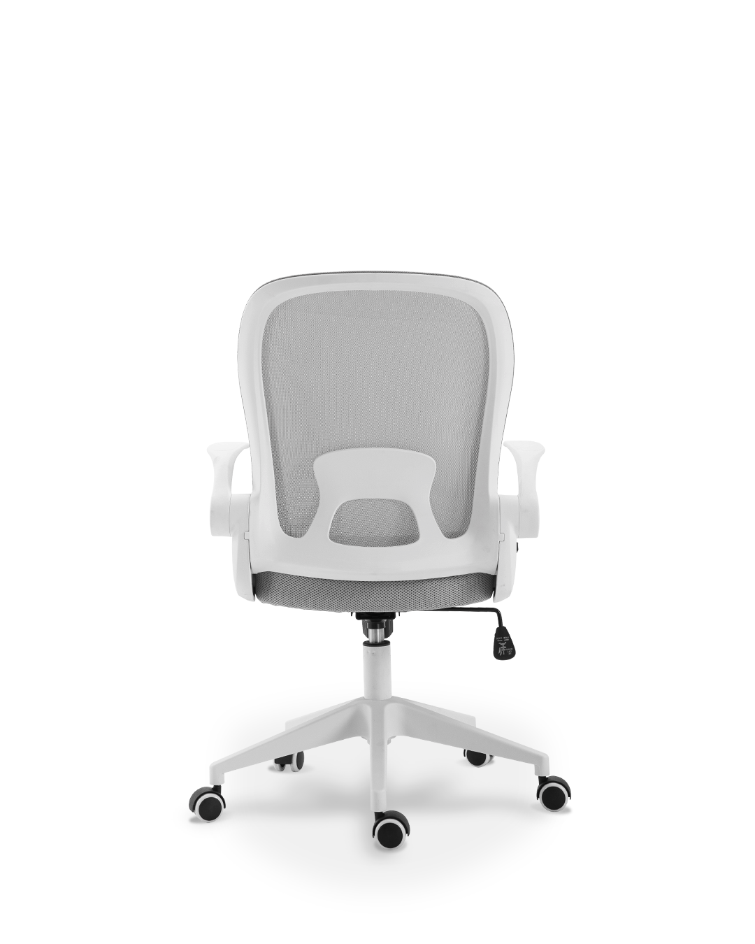 Minerva Office Chair White Grey