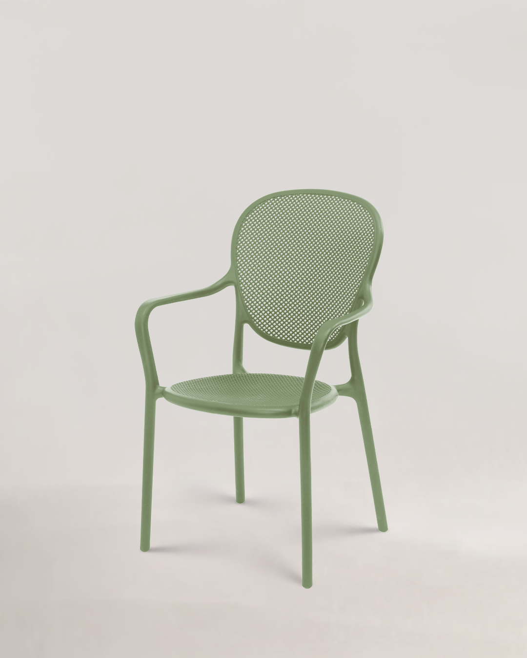 Pales Plastic Chair Avocado Green