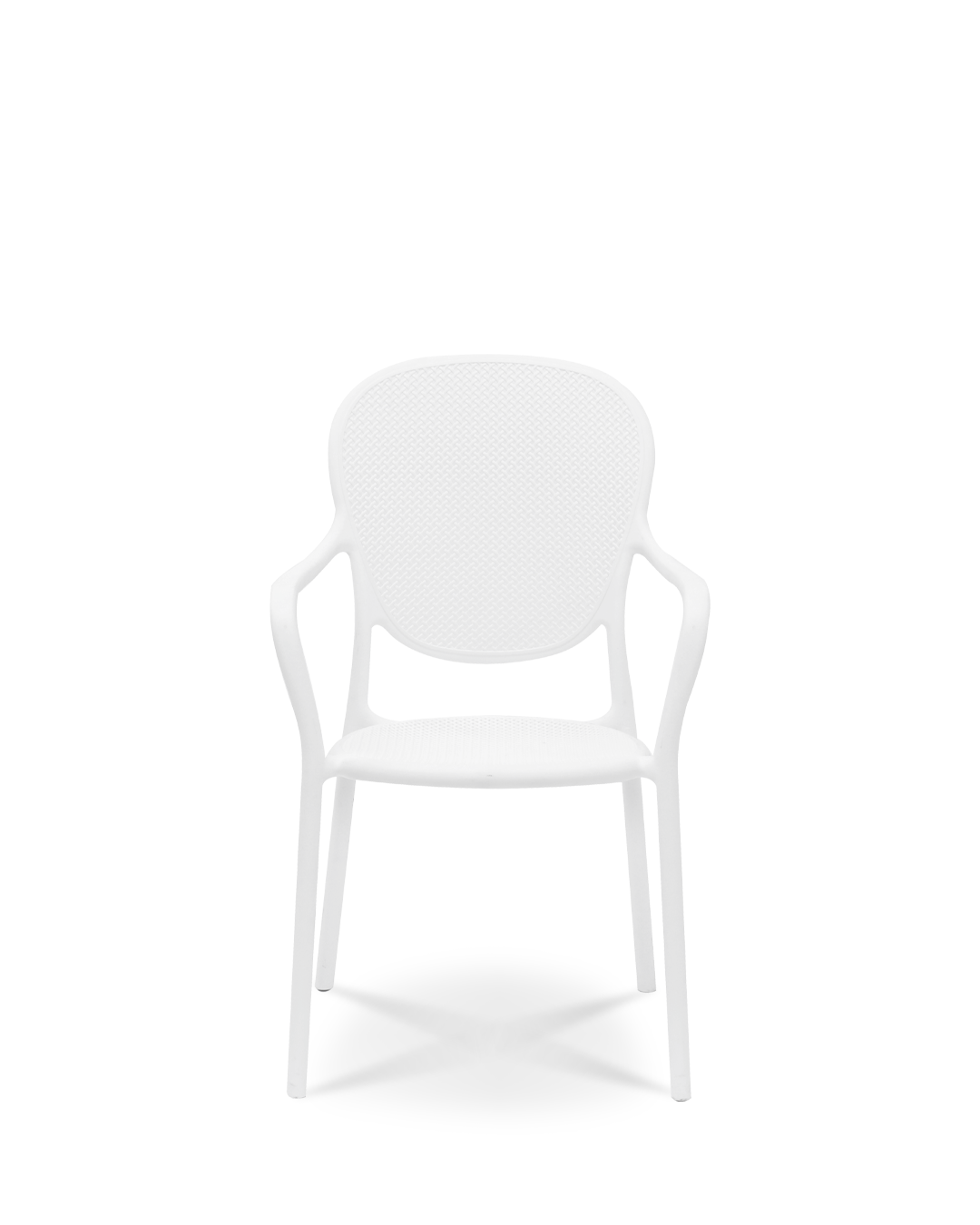 Pales Plastic Chair Ivory White