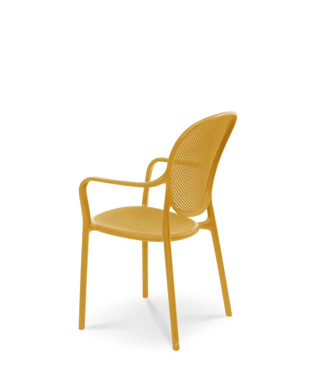 Pales Plastic Chair Potters Clay Yellow