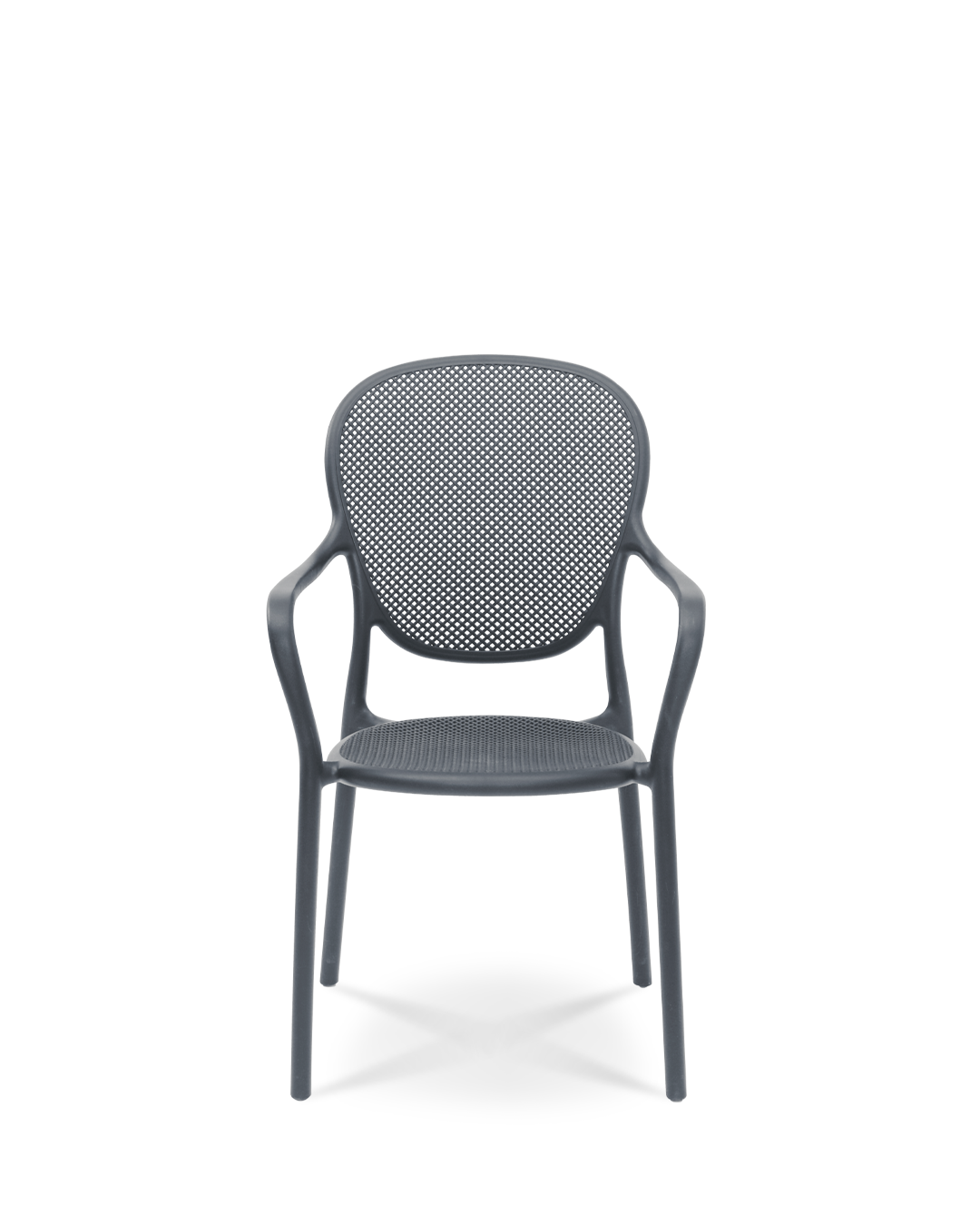 Pales Plastic Chair Rolling Stone Grey