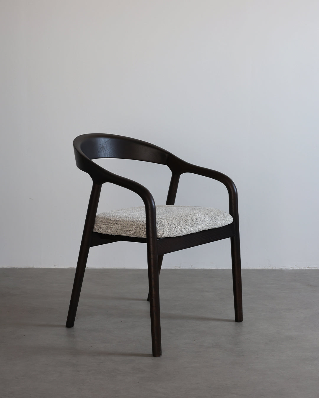 Riva Wooden Chair Dark Beige