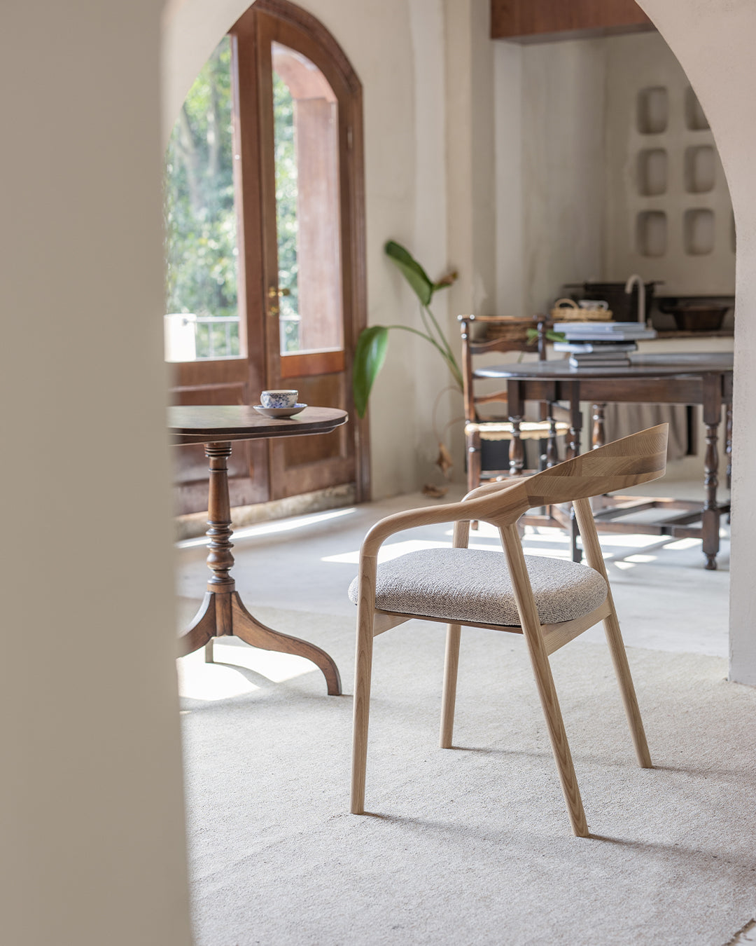 Riva Wooden Chair Natural