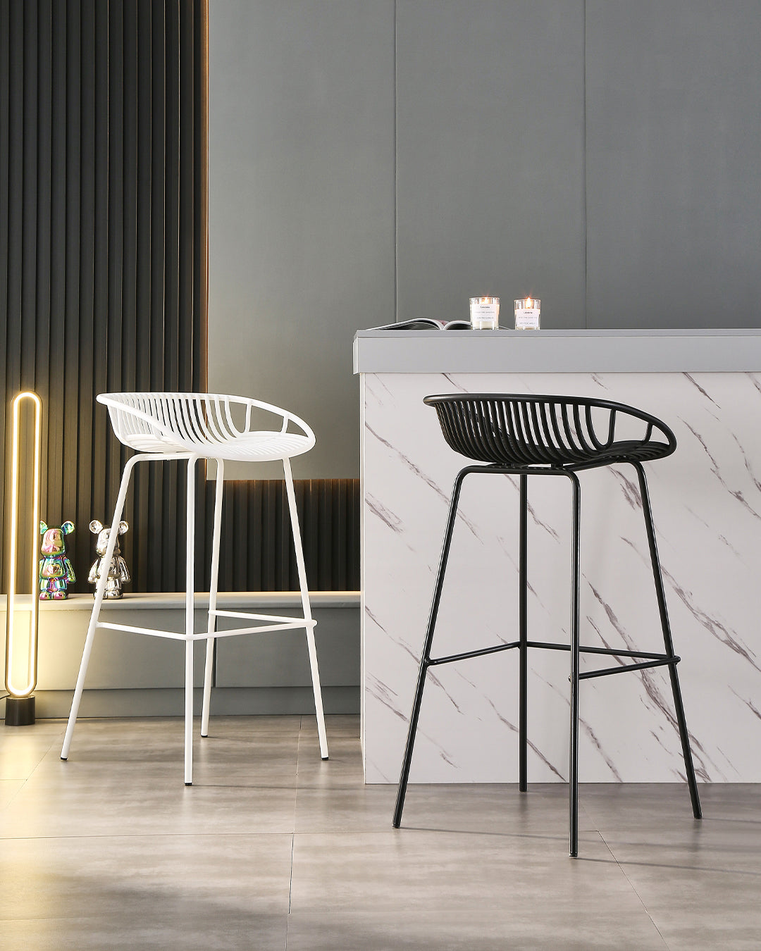 Sven Bar Stool Black