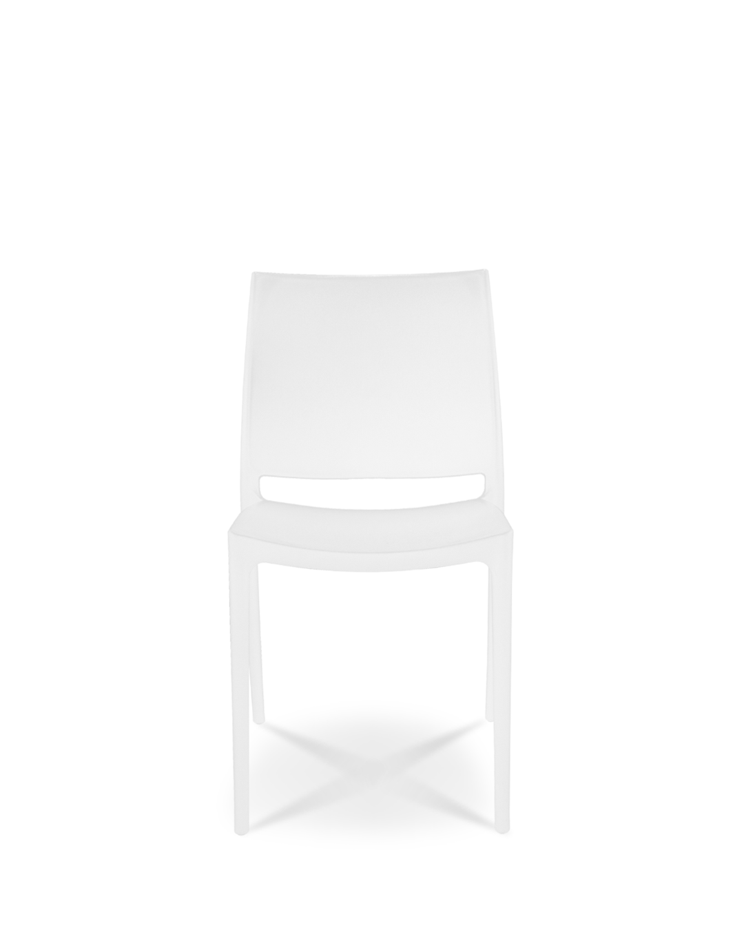 Thalia Plastic Chair Ivory White