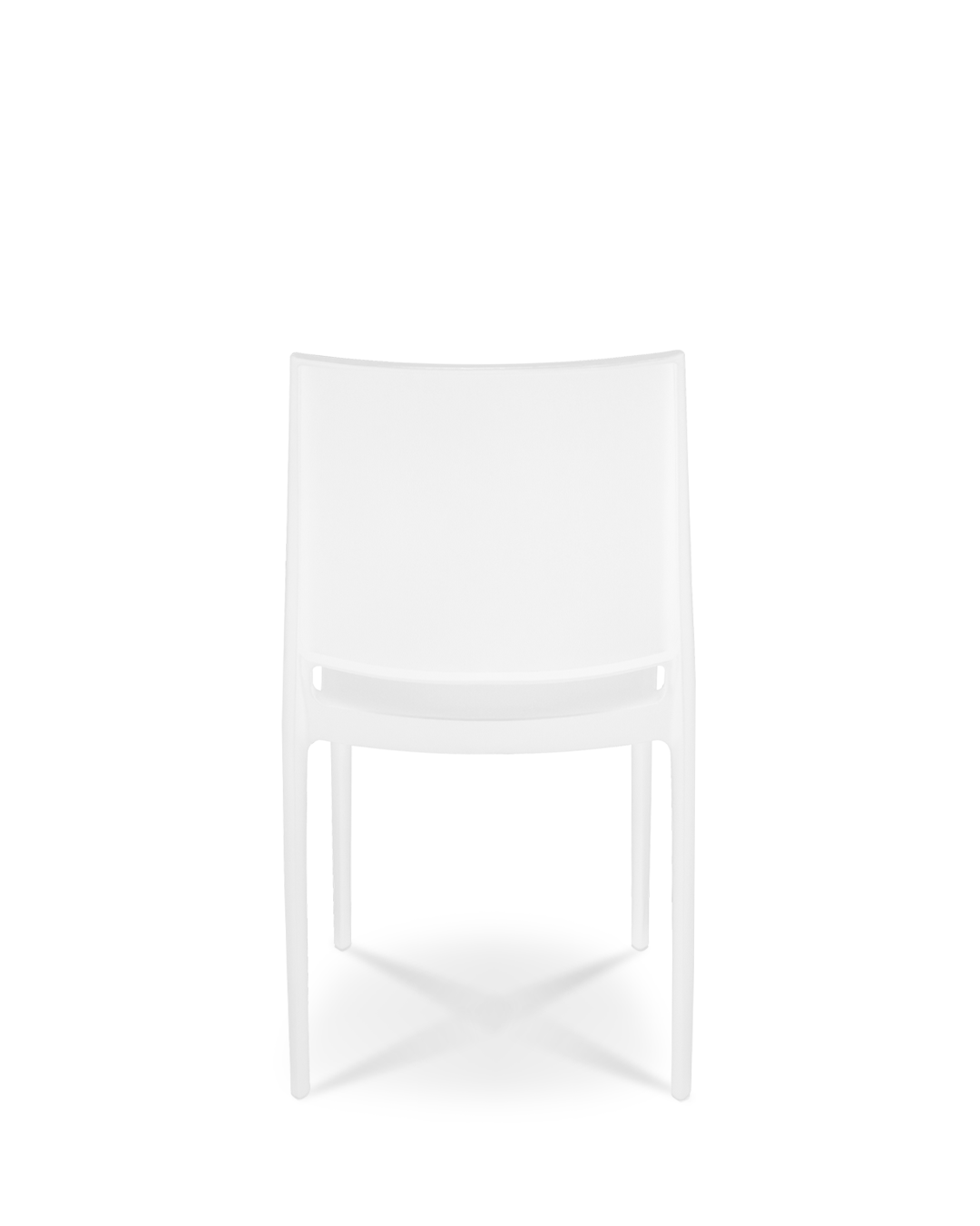 Thalia Plastic Chair Ivory White