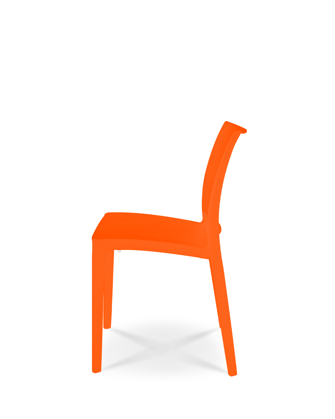 Thalia Plastic Chair Orange