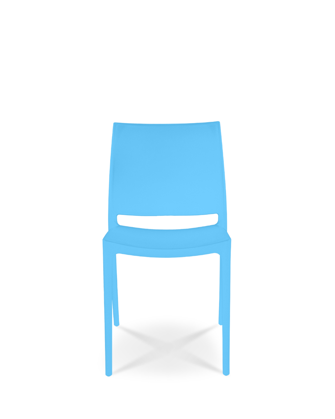 Thalia Plastic Chair Sky Blue