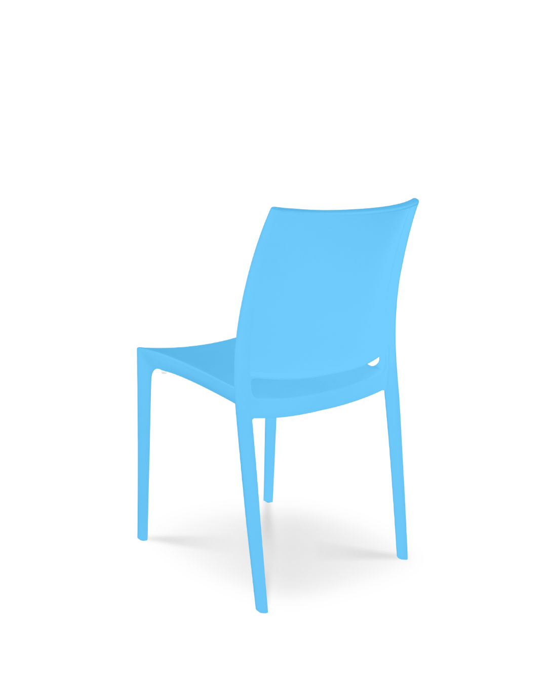 Thalia Plastic Chair Sky Blue