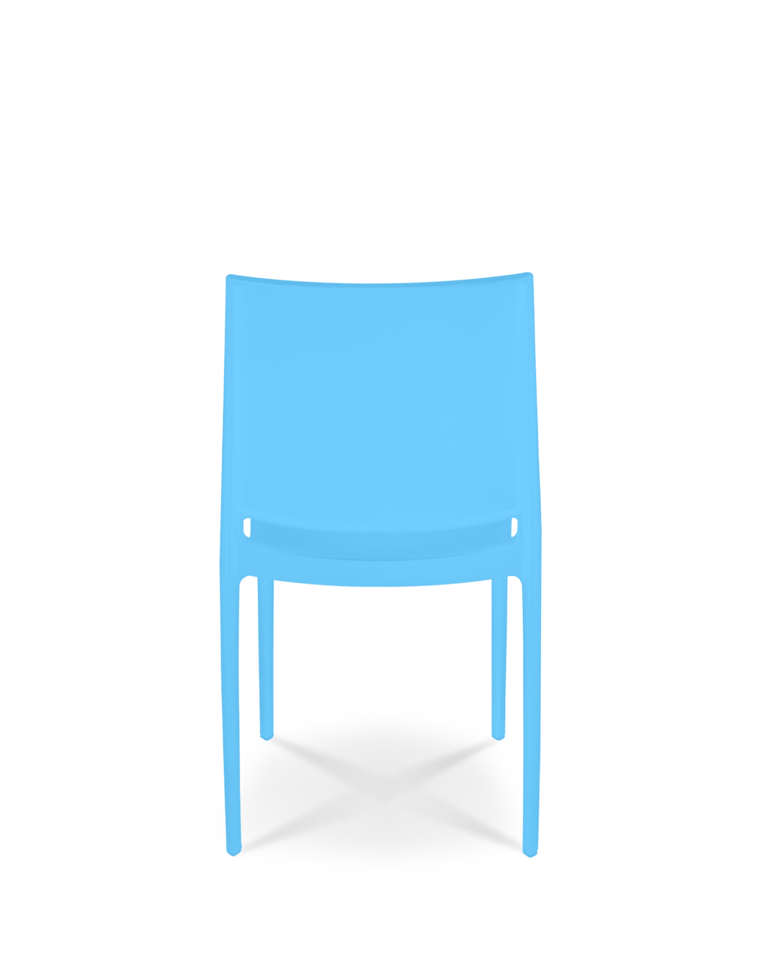 Thalia Plastic Chair Sky Blue