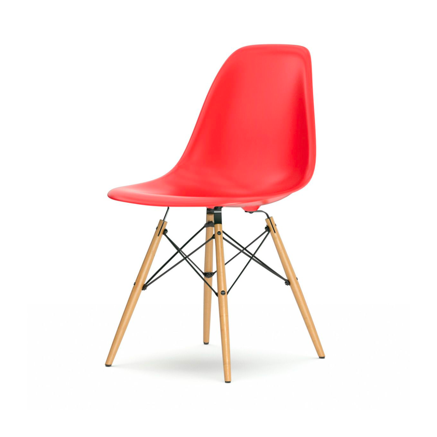 Tower Wooden Chair Red
