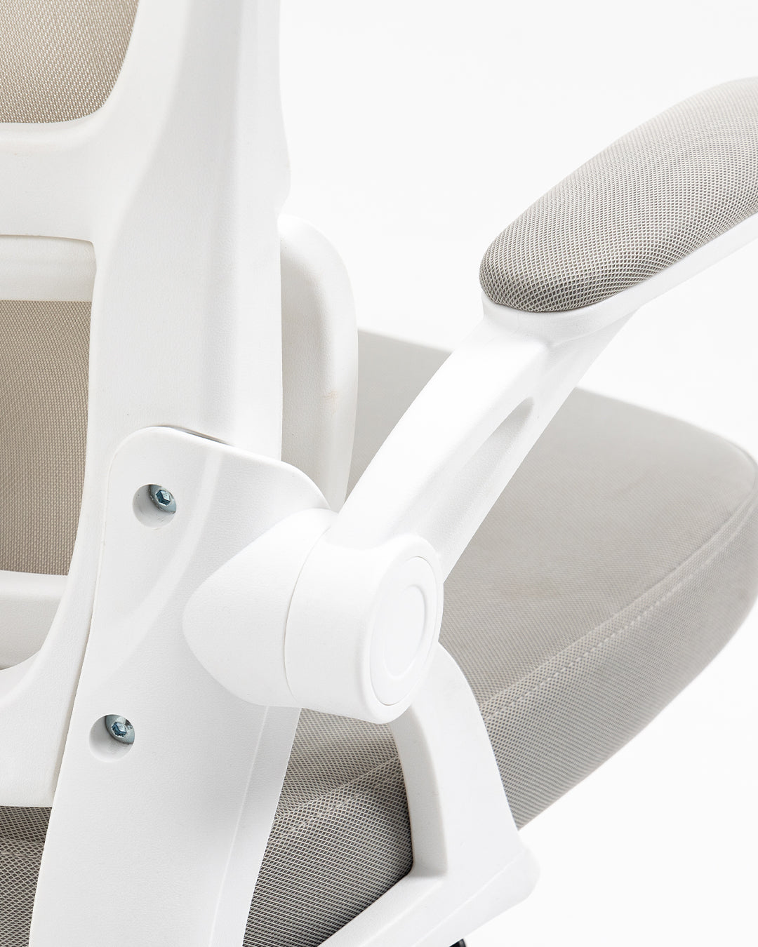 Vala Office Chair White Grey