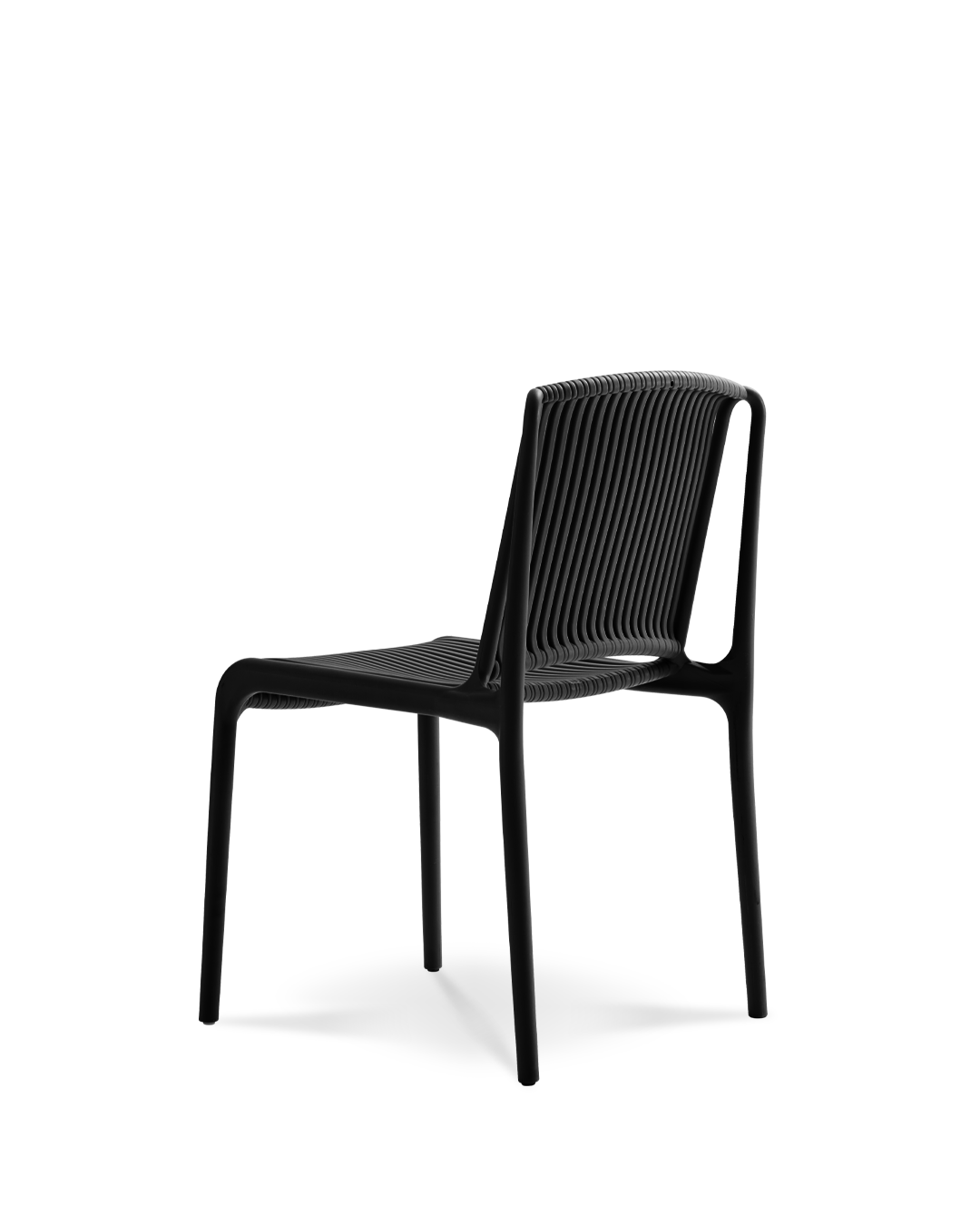 Elpis Plastic Chair Black