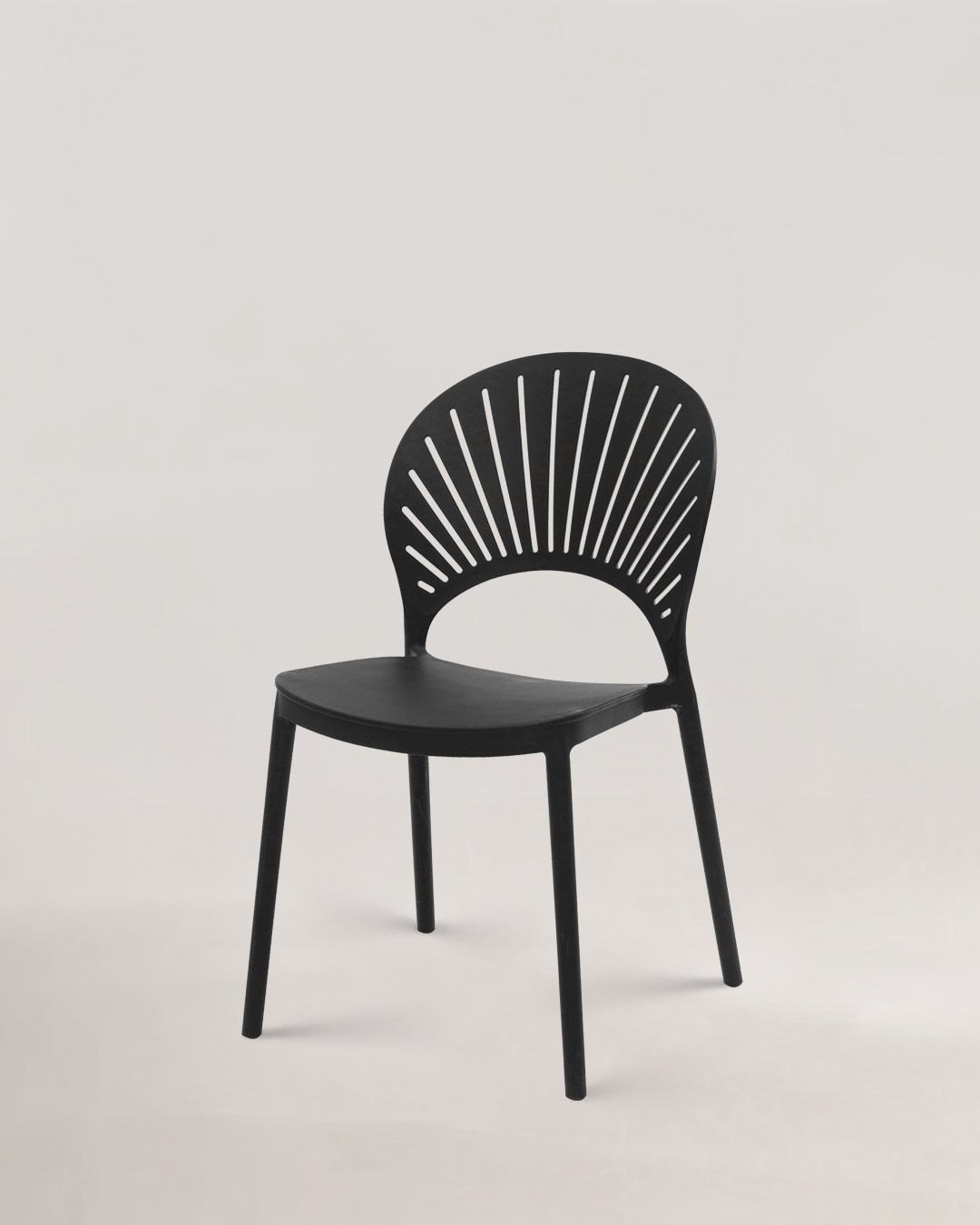 Eugenia Plastic Chair Black