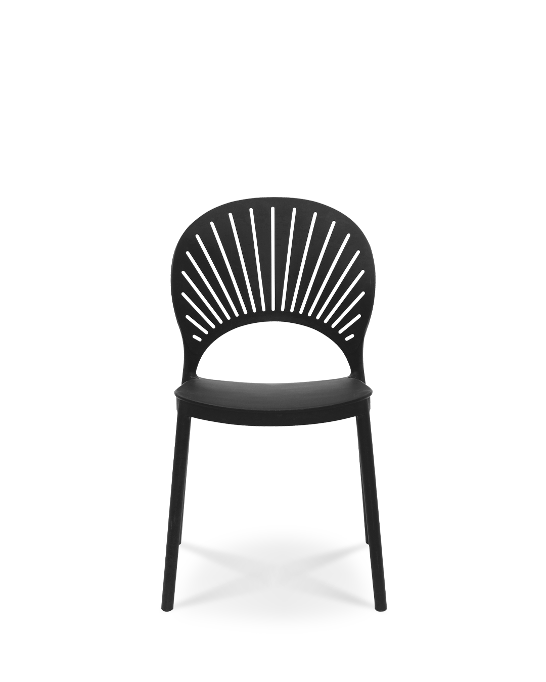 Eugenia Plastic Chair Black