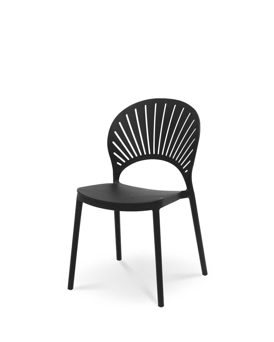 Eugenia Plastic Chair Black