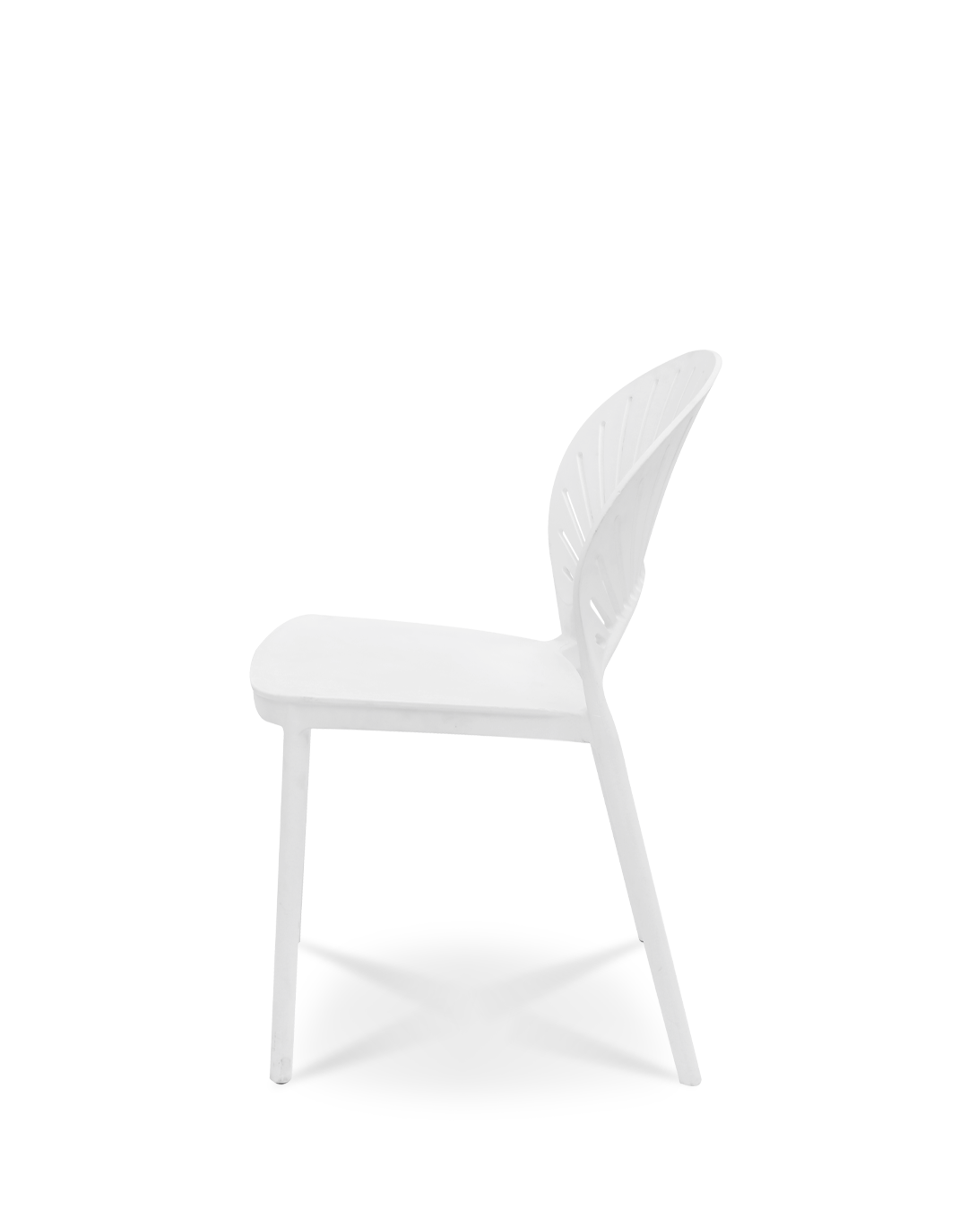 Eugenia Plastic Chair Ivory White