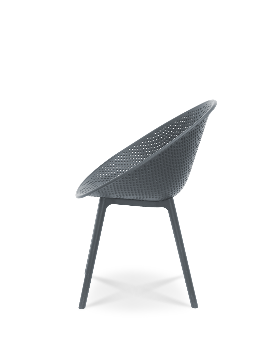 Virginia Design Chair Rolling Stone Grey