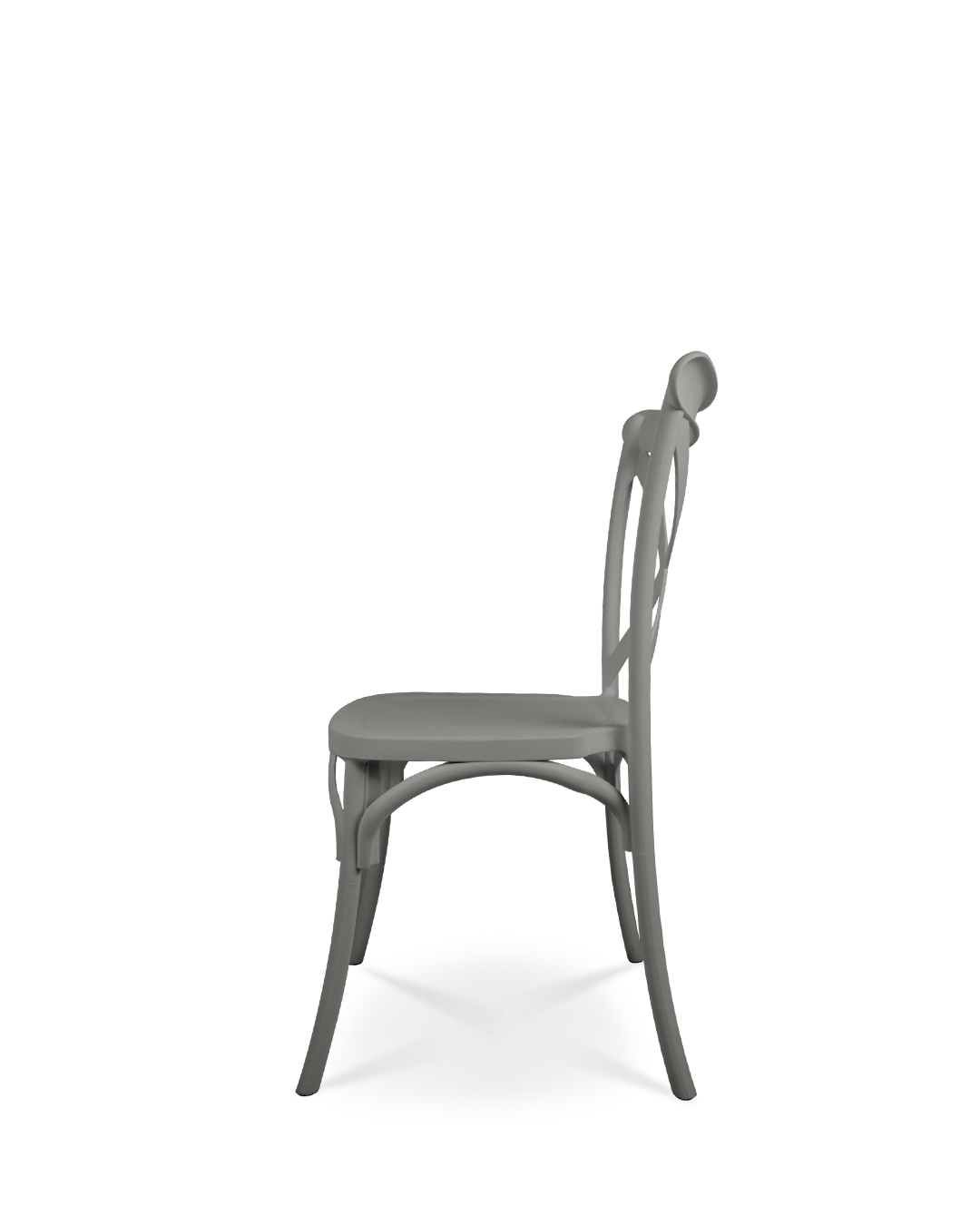 Hebe Plastic Chair Grey