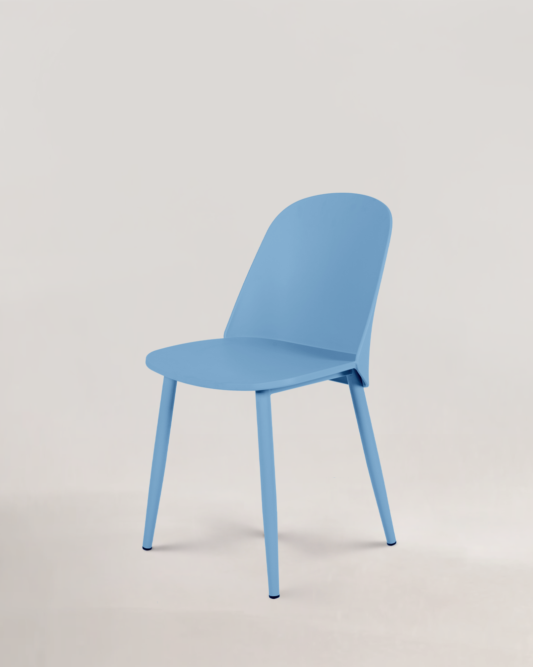 Hertha Design Chair Steel Blue