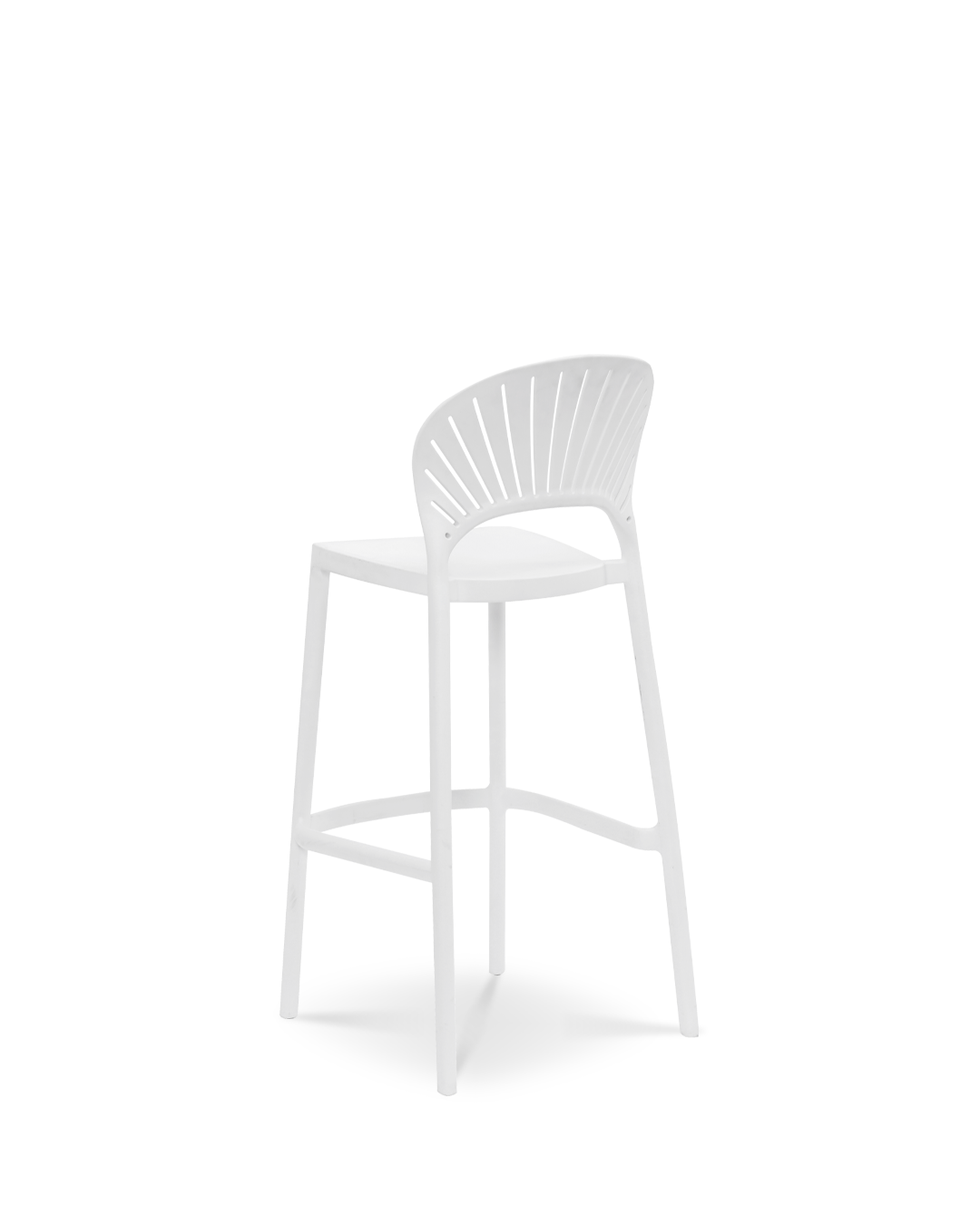 Hestia Bar Chair Ivory White