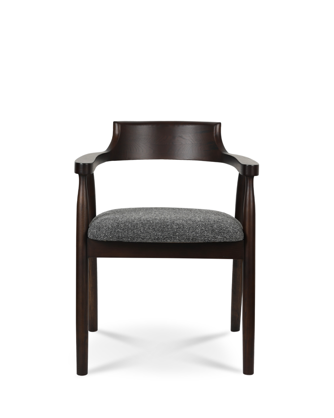 Kennedy Wooden Chair Dark Grey