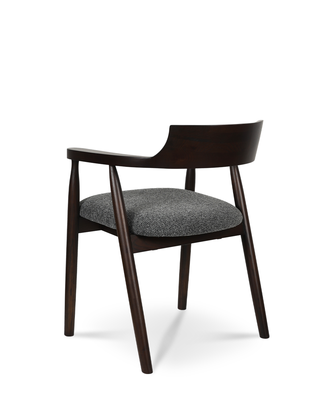 Kennedy Wooden Chair Dark Grey