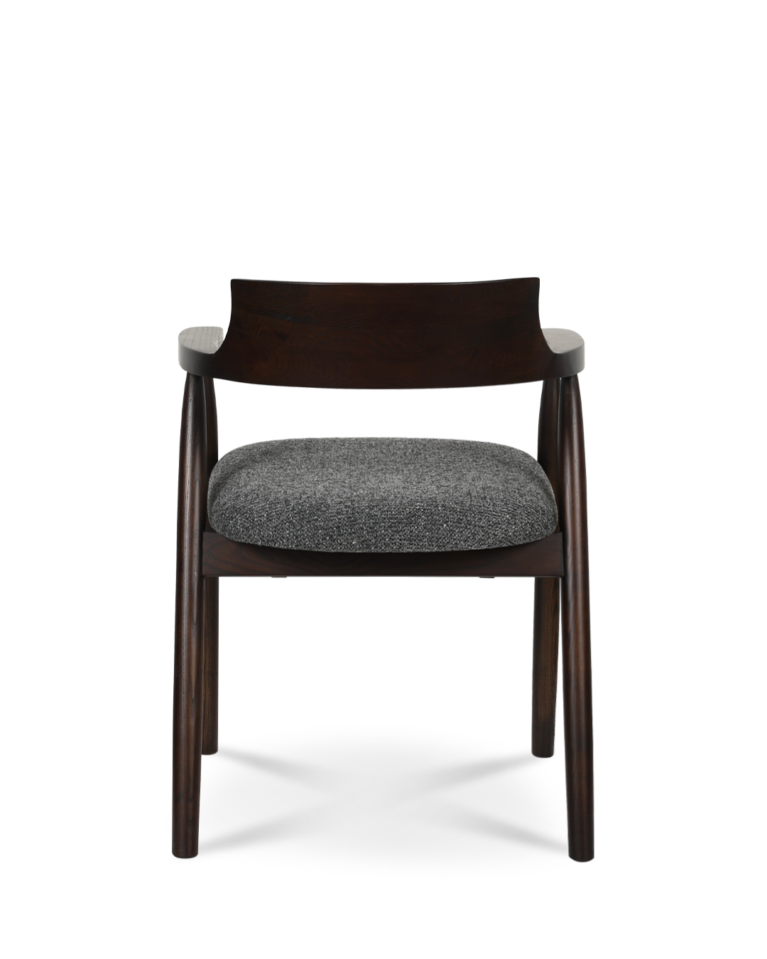 Kennedy Wooden Chair Dark Grey