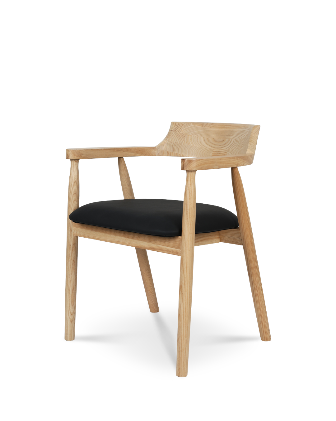 Kennedy Wooden Chair Natural Black