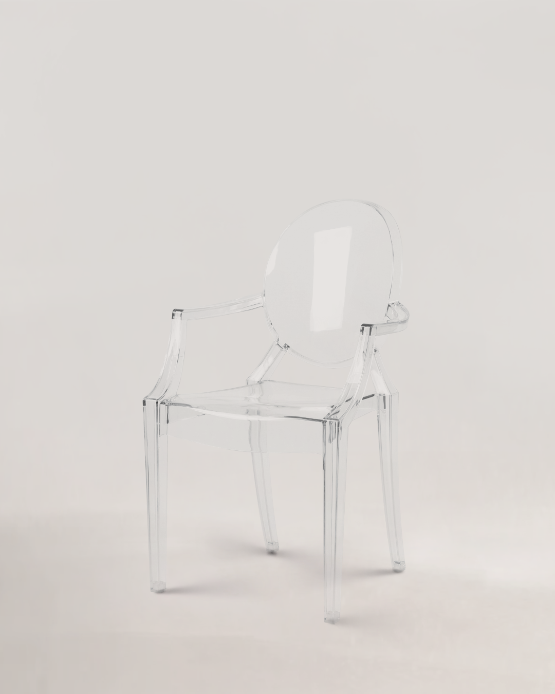 Lewis Armrest Chair Clear