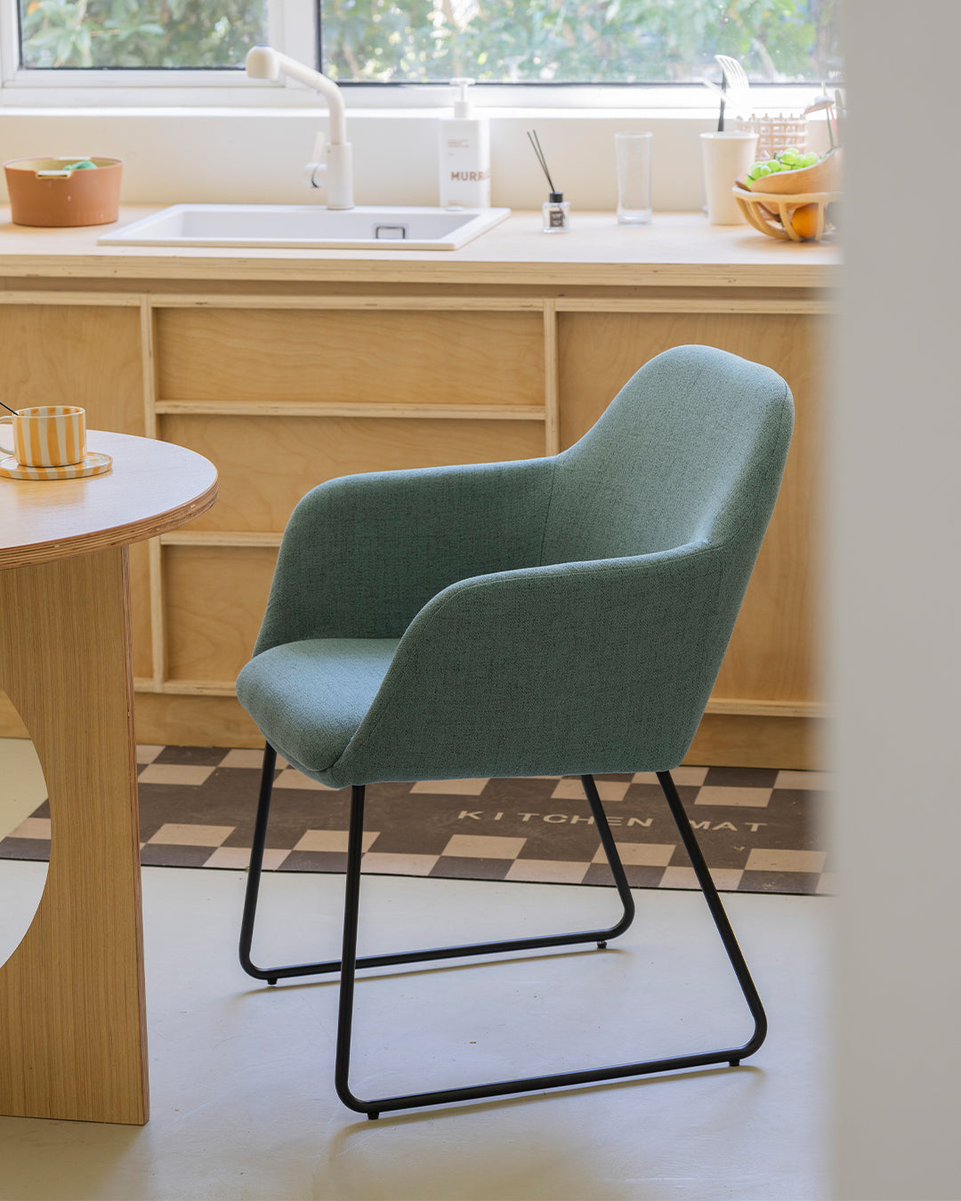 Meliboea Dining Chair Turquoise