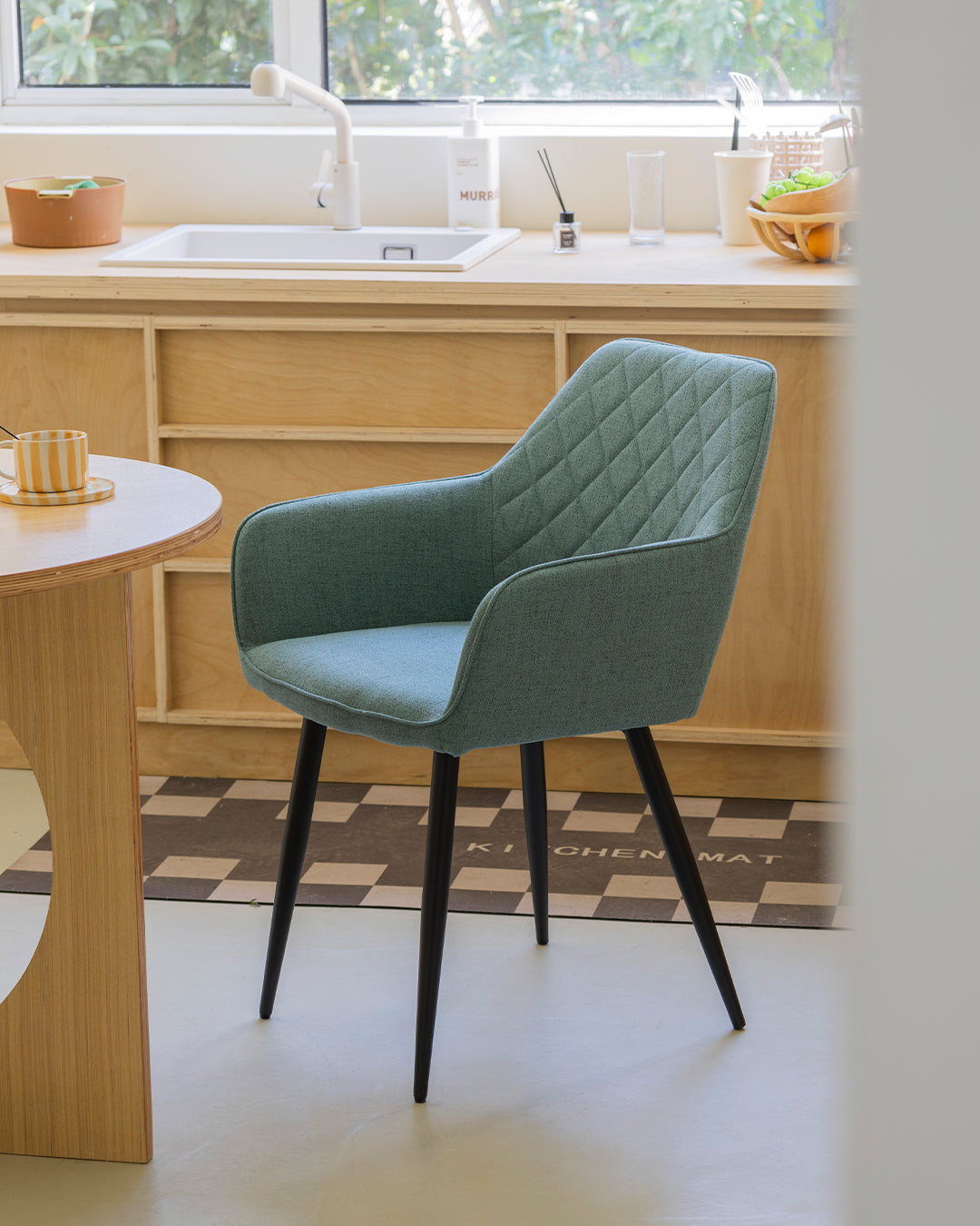 Miranda Dining Chair Turquoise