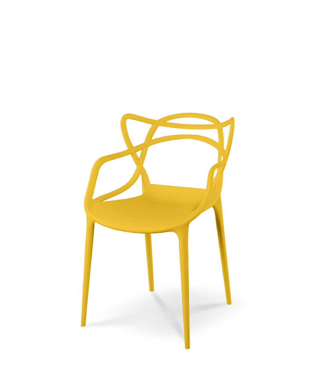 Chaise Master Phillipe en plastique jaune