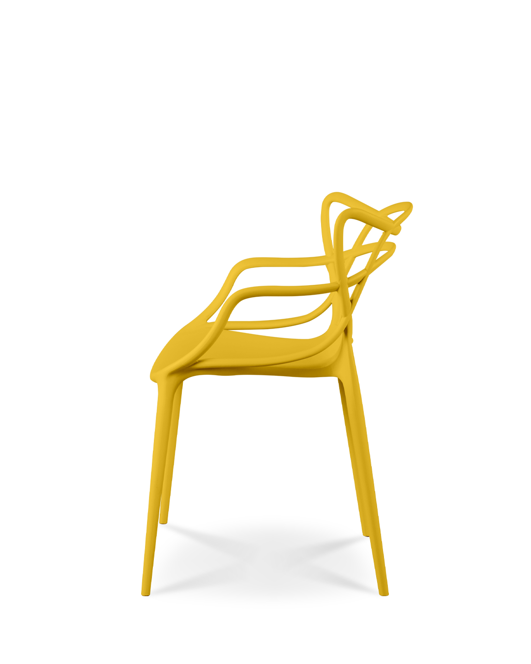 Chaise Master Phillipe en plastique jaune
