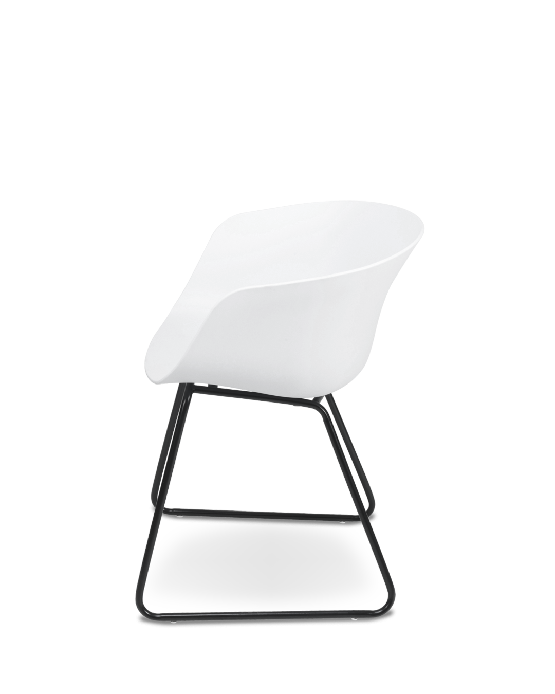 Muto Fiber Chair Ivory White