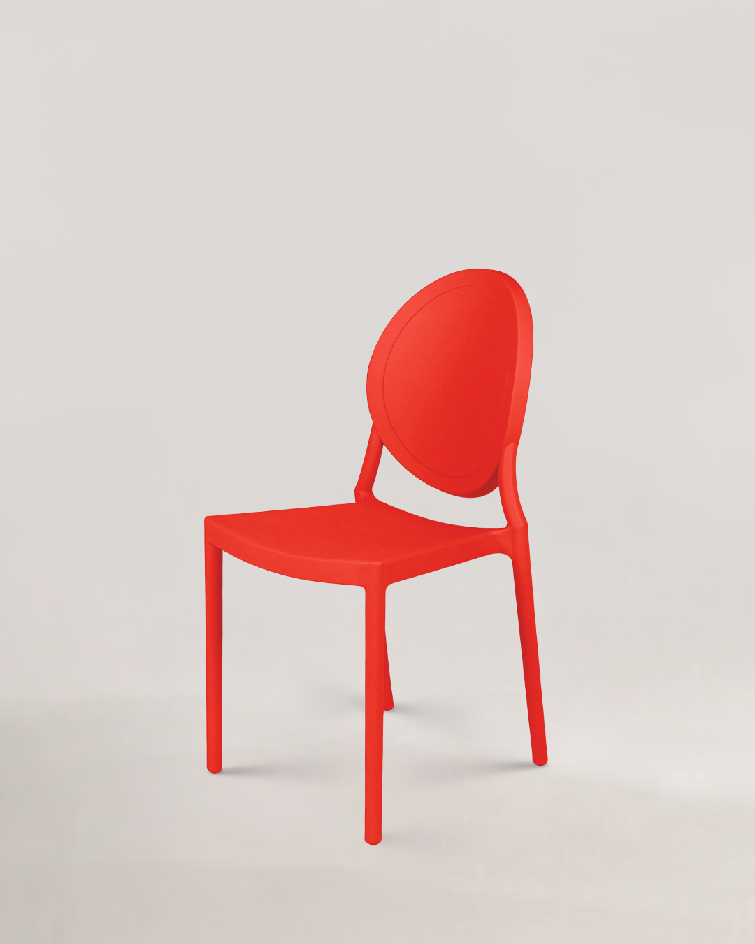 Cyrene Plastic Chair Red