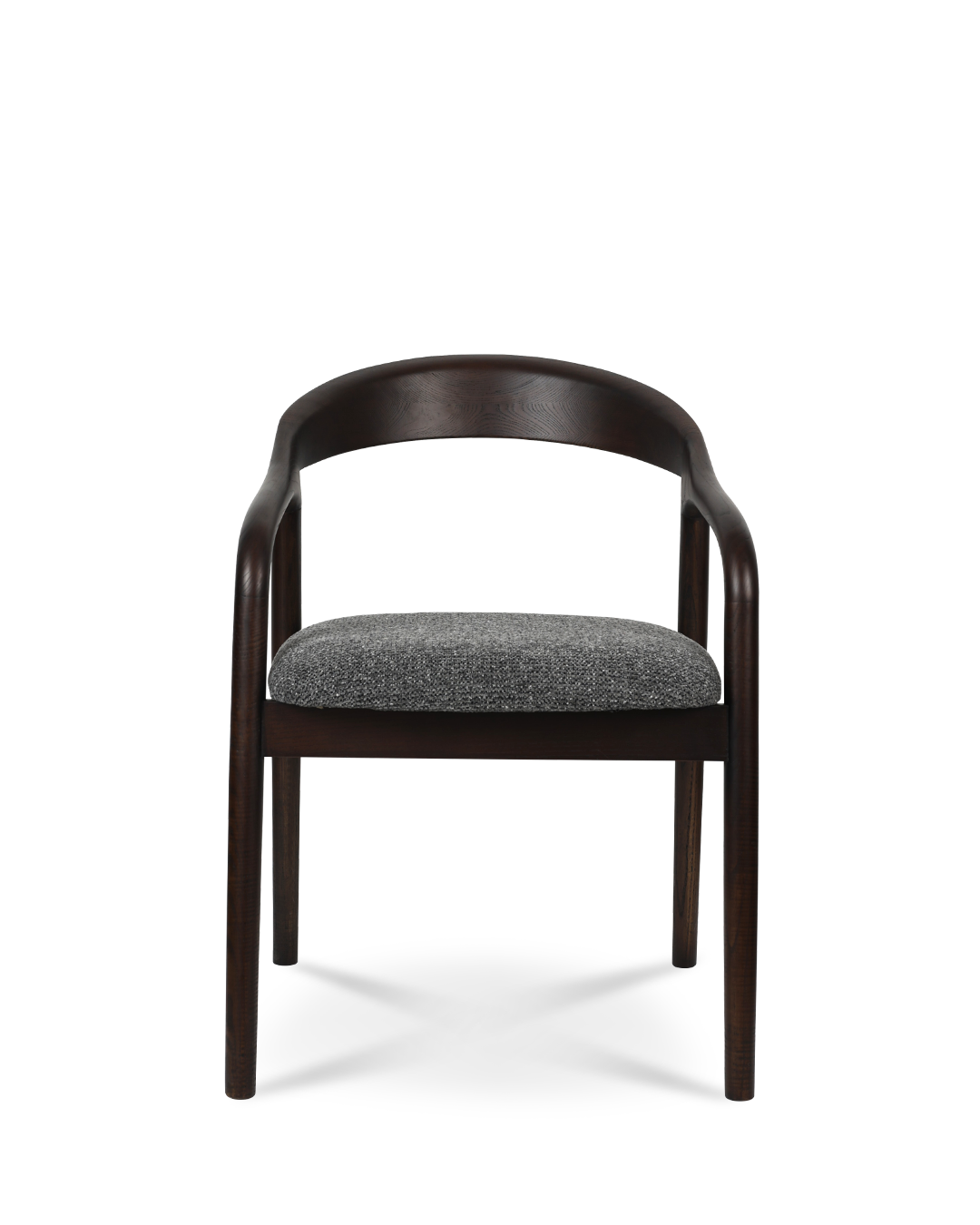 Riva Wooden Chair Dark Grey