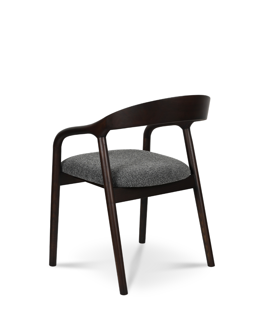 Riva Wooden Chair Dark Grey