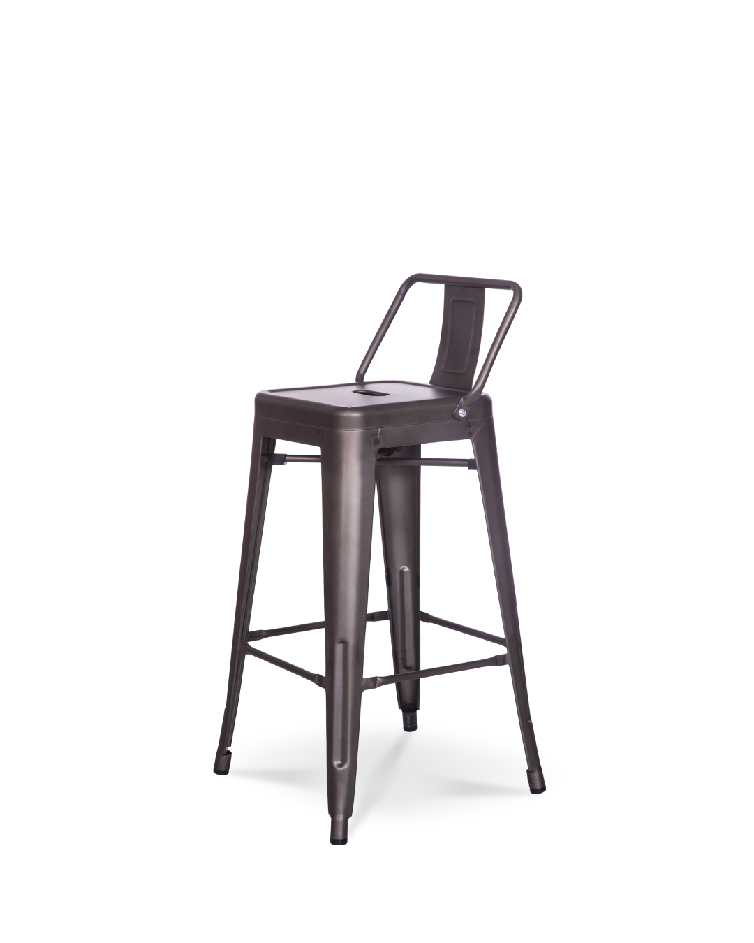 Lix Metal Counter Chair Rusty