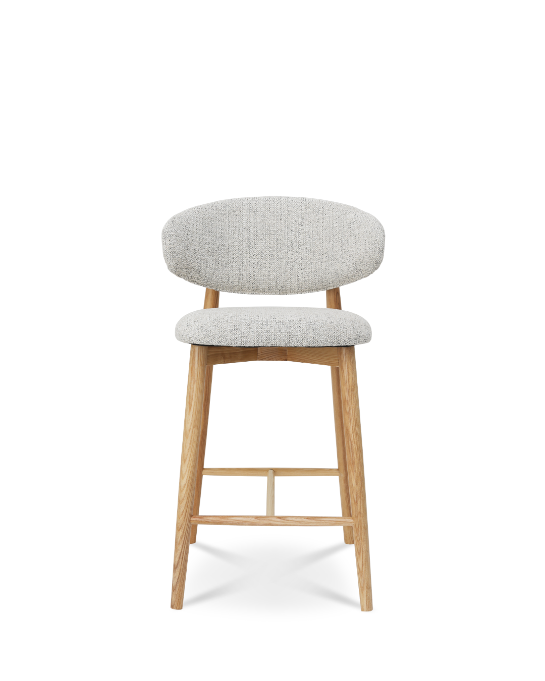 Silvia Wooden Bar Chair Natural