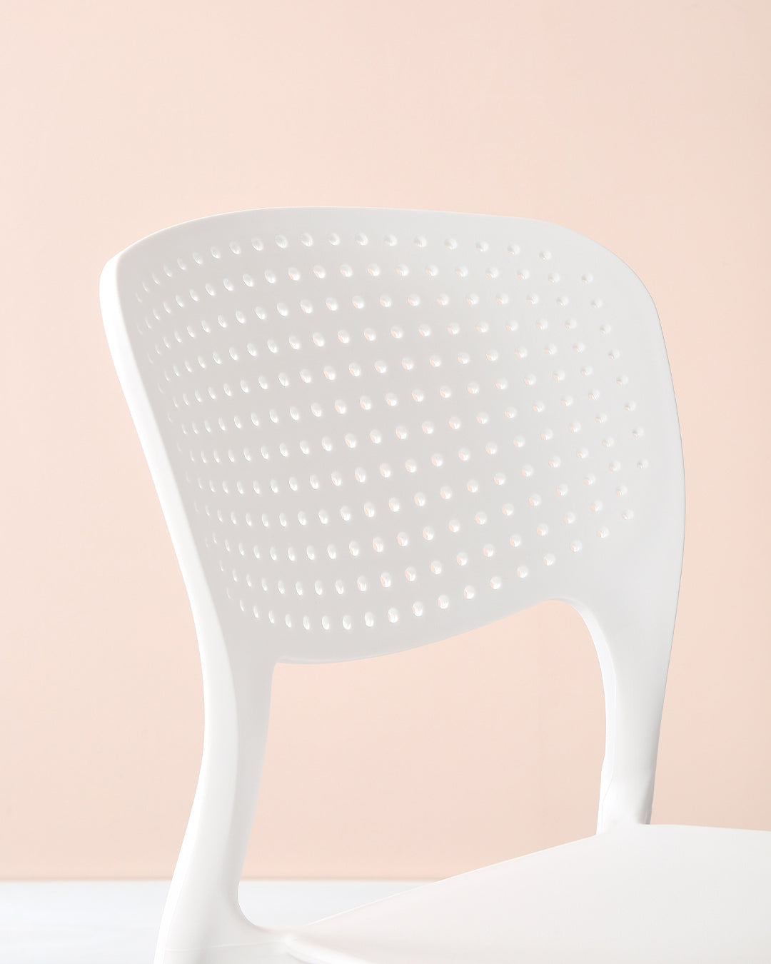 Themis Plastic Chair Ivory White