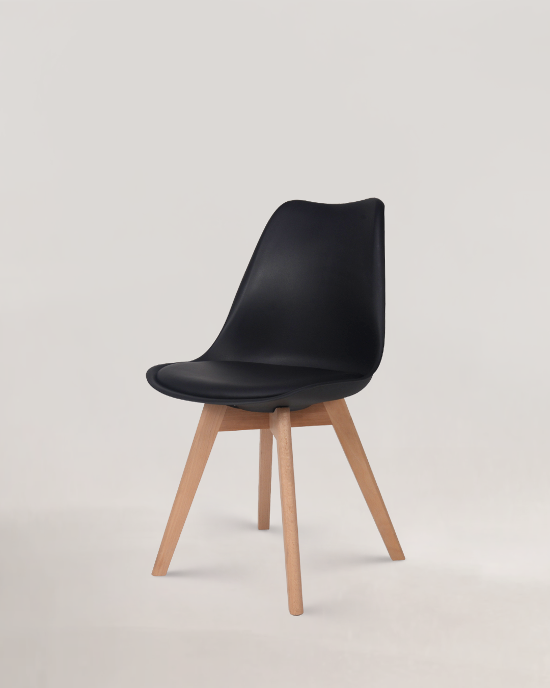 Tulip Design Chair Black